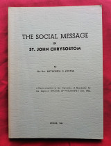 The social message of St. John Chrysostom
