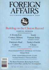 Foreign affairs november december 2000