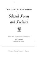 Selected Poems and Prefaces