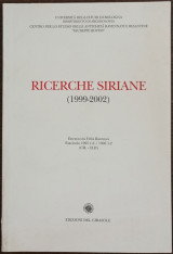 Ricerche Siriane 1999 - 2002