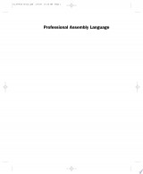 Professional Assembly Language