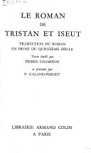 Le roman de Tristan et Iseut