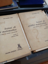 Lezioni di analisi matematica (μαθήματα μαθηματικής ανάλυσης) 2 τόμοι, με παραδείγματα