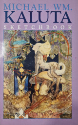 Michael Wm. Kaluta Sketchbook (9"x12", Black Bound).