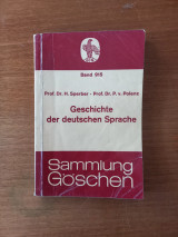 Geschichte der deutschen Sprache