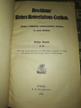 Brockhaus kleines konveriation lexikon 1910
