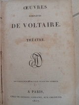 Βολταίρος Θεατρικά έργα (τόμος 2/έκδοση 1817)