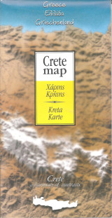 Crete map Χάρτης Κρήτης