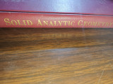 Solid Analytic Geometry