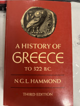 A History of Greece to 322 B.C.