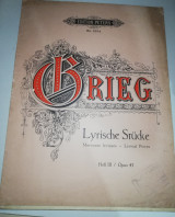 Grieg Lyrical Pieces heft Iii / Opus 43