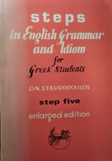 Steps in english grammar and idiom five