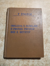 Origjina e familjes e pronës private dhe e shtetit