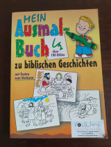 Mein Ausmalbuch zu biblischen Geschichten: Mit Texten: Mit Texten zum Vorlesen