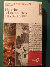 Huis dos et les mouches