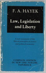 Law, Legislation and Liberty, Volume 1+2+3 Complete Edition