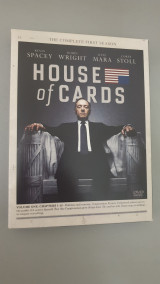 House of cards DVD , the complete first season 1-13