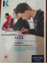 Association of Chartered Certified Accountants Paper F7