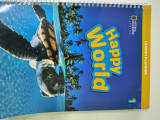 Happy World 1 Lesson Planner - Teacher's book with student book, grammar book, workbook, class audios, teacher's resource cd rom and class dvd