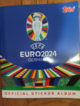 Uefa Euro 2024, Topps, Αλμπουμ με 6 αυτοκόλλητα, Album, Stickers,