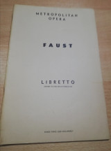 Metropolitan Opera Libretto Faust