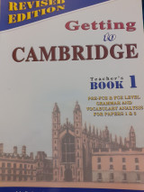 Getting to Cambridge B1 - Teacher's Book
