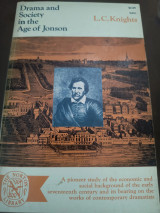 Drama and society in the age of Jonson
