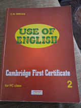 Use of english Cambidge First Certificate