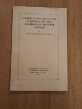 Greek coins recently acquired by the Ashmolean Museum Oxford