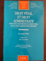 Droit Penal et Droit Administratif