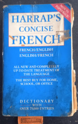 Harrap's French-English, Anglais-français Concise Dictionary/dictionnaire
