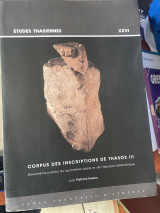 Corpus des inscriptions de thassos