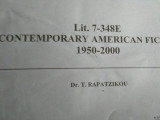 Contemporary American Fiction 1950-2000 Lit. 7-348E