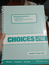 Choices E class Fce- Ecce. Teacher's Exam Pack