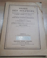 Solfege des Solfeges Volume 3A