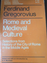 Rome and Medieval Culture