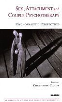 Sex, Attachment, and Couple Psychotherapy