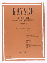 KAYSER - Estudios Op.20 Vol.1º para Violin (Zanettovich)