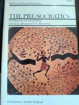 The Pre -Socratics