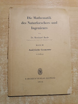 Die Mathematik des Naturforschers und Ingenieurs Band.III
