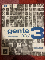 Gente hoy 3 (B2). Libro de trabajo + Audio-CD (MP3)