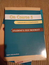 On course 5 student's test booklet