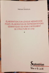 Élaboration d'un lexique Hiérarchisé pour l'élaboration de représentations sémantiques de noms d'intrument de structure n1 a n2