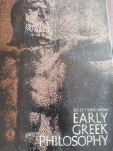 Selections from Early Greek Philosophy