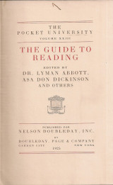 The guide to reading