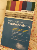 Worterbuch der Rechtschreibung