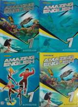 Amazing English 1 (full pack 6 books): Student's, Companion, Workbook, Grammar, Test Book + Writing booklet