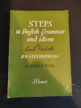 Steps in English Grammar an Idiom for Greek Students Teacher's Book