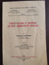 Conceptualisme et empirisme en droit administratif francais