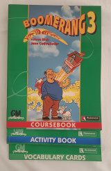 Boomerang 3 set (Course book + Vocabulary Cards + Wordwheels)
